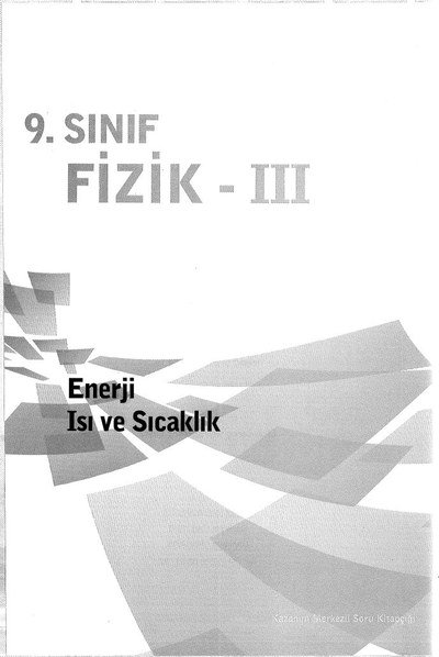 FİZİK 3 ENERJİ ISI VE SICAKLIK Vivo Fotokopi Merkezi