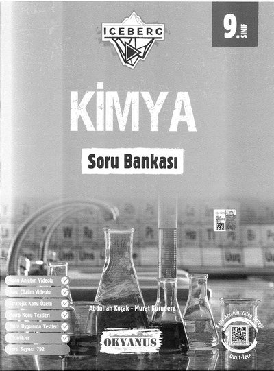 KİMYA SORU BANKASI ICEBERG Vivo Fotokopi Merkezi