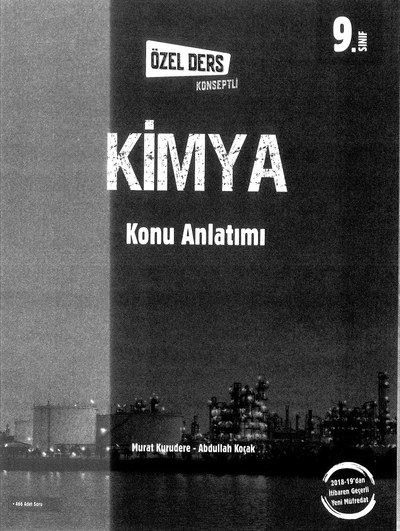 KİMYA KONU ANLATIMI ÖZEL DERS KONSEPTLİ