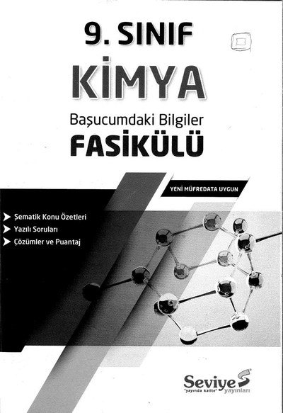 KİMYA BAŞUCUMDAKİ BİLGİLER FASİKÜLÜ Vivo Fotokopi Merkezi