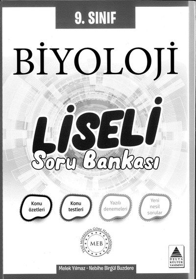 BİYOLOJİ LİSELİ SORU BANKASI Vivo Fotokopi Merkezi