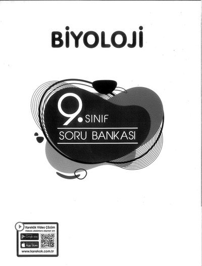 BİYOLOJİ SORU BANKASI Vivo Fotokopi Merkezi