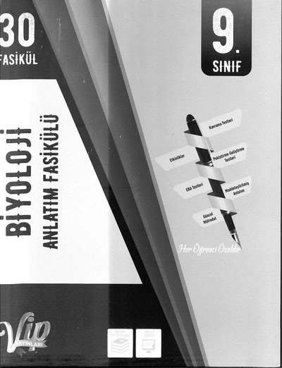 30 FASİKÜL BİYOLOJİ ANLATIM FASİKÜLÜ Vivo Fotokopi Merkezi