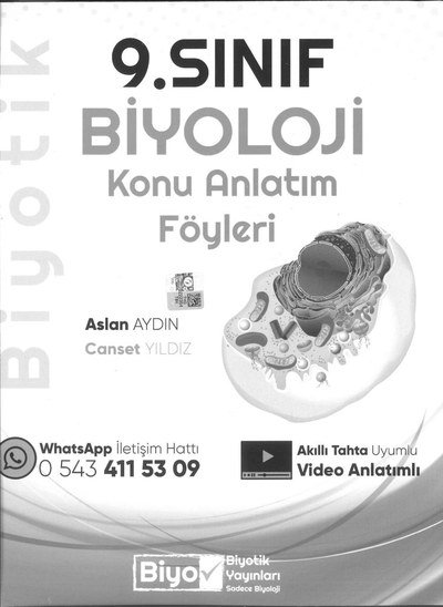 BİYOLOJİ KONU ANLATIM FÖYLERİ Vivo Fotokopi Merkezi
