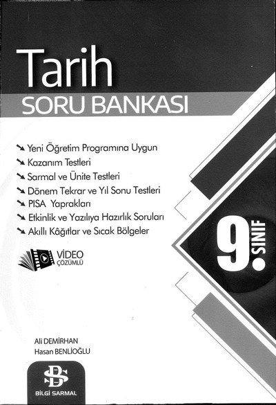 TARİH SORU BANKASI VİDEO ÇÖZÜMLÜ Vivo Fotokopi Merkezi