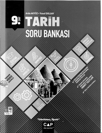 TARİH SORU BANKASI EZBERLETMEZ ÖĞRETİR