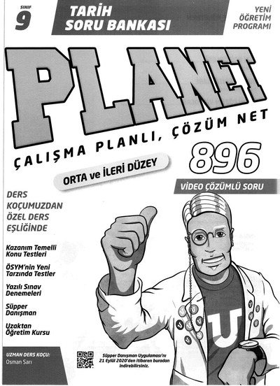 TARİH SORU BANKASI PLANET ÇALIŞMA PLANLI ÇÖZÜM NET Vivo Fotokopi Merkezi