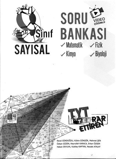 SORU BANKASI MATEMATİK FİZİK KİMYA BİYOLOJİ TYT TEKRAR ETTİREN SAYISAL Vivo Fotokopi Merkezi