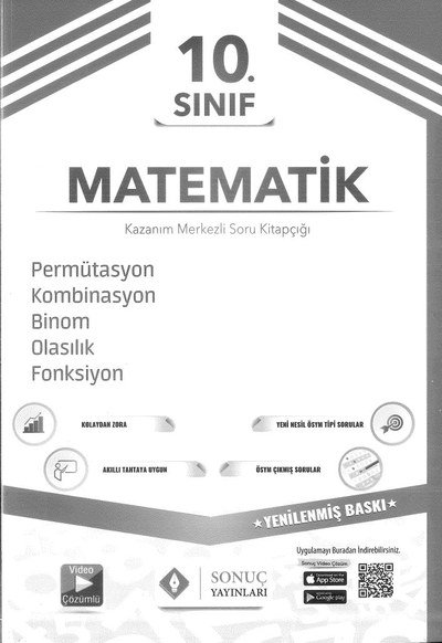 MATEMATİK KAZANIM MERKEZLİ SORU KİTAPÇIĞI Vivo Fotokopi Merkezi