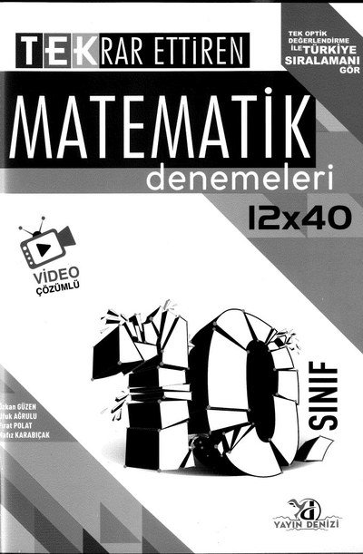 TEKRAR ETTİREN MATEMATİK DENEMELERİ 12x40 Vivo Fotokopi Merkezi