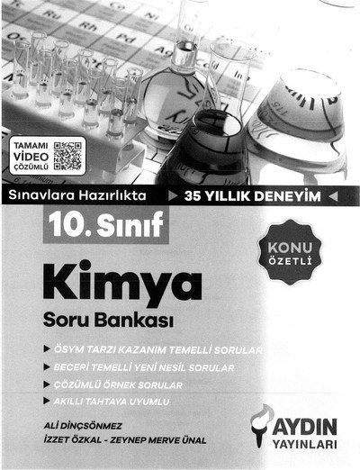 KİMYA SORU BANKASI Vivo Fotokopi Merkezi