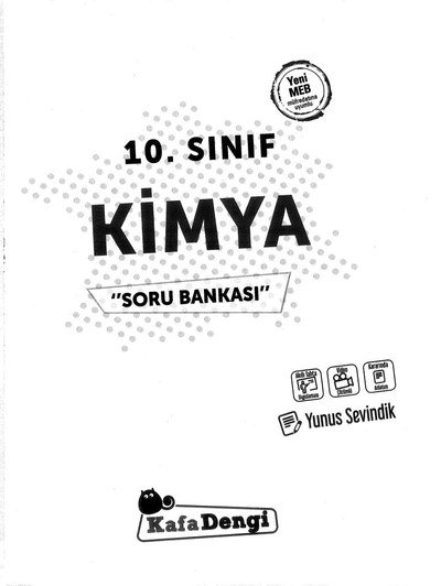 KİMYA SORU BANKASI Vivo Fotokopi Merkezi