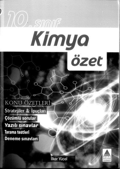 KİMYA ÖZET KONU ÖZETLİ Vivo Fotokopi Merkezi