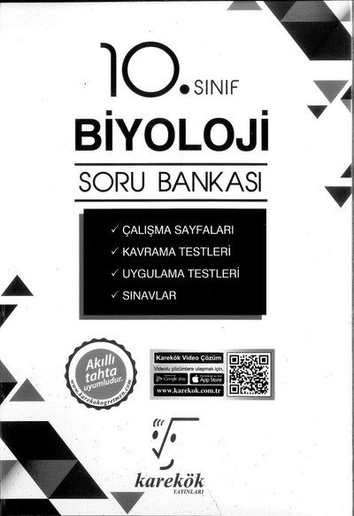 BİYOLOJİ SORU BANKASI Vivo Fotokopi Merkezi