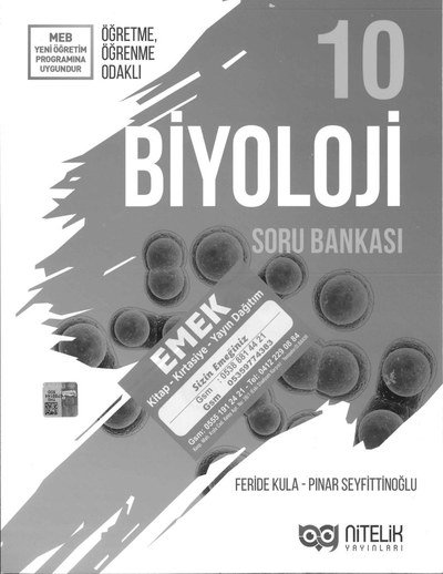 BİYOLOJİ SORU BANKASI Vivo Fotokopi Merkezi