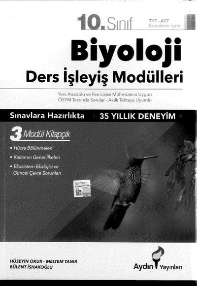 BİYOLOJİ DERS İŞLEYİŞ MODÜLLERİ Vivo Fotokopi Merkezi