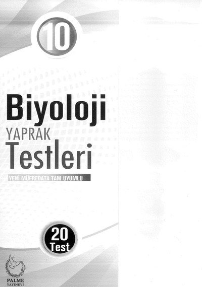 BİYOLOJİ YAPRAK TESTLERİ Vivo Fotokopi Merkezi
