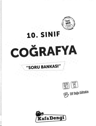 COĞRAFYA SORU BANKASI Vivo Fotokopi Merkezi