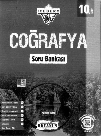 COĞRAFYA SORU BANKASI