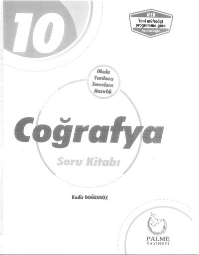 COĞRAFYA SORU KİTABI Vivo Fotokopi Merkezi