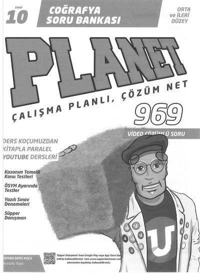 COĞRAFYA SORU BANKASI PLANET ÇALIŞMA PLANLI ÇÖZÜM NET 969 SORU