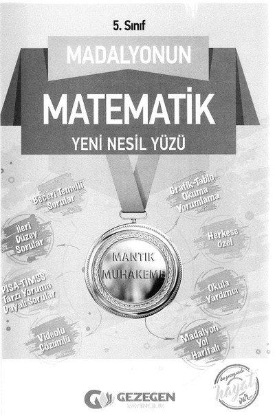 MADALYONUN MATEMATİK YENİ NESİL YÜZÜ