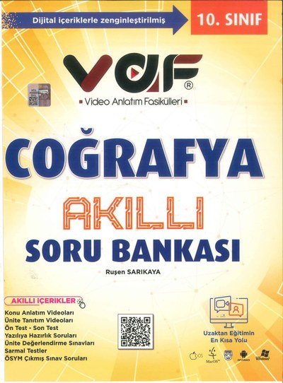 COĞRAFYA AKILLI SORU BANKASI Vivo Fotokopi Merkezi
