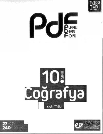 COĞRAFYA PLANLI DERS FÖYÜ Vivo Fotokopi Merkezi