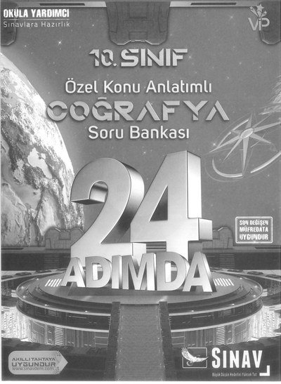 ÖZEL KONU ANLATIMLI COĞRAFYA SORU BANKASI 24 ADIMDA