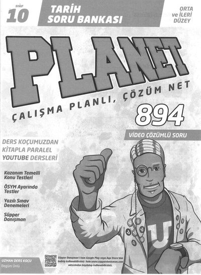 TARİH SORU BANKASI PLANET ÇALIŞMA PLANLI ÇÖZÜM NET Vivo Fotokopi Merkezi