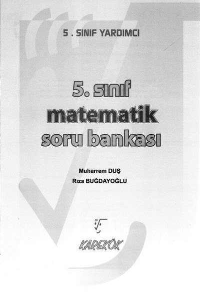 MATEMATİK SORU BANKASI Vivo Fotokopi Merkezi