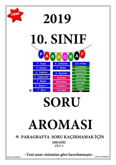 PARAGRAF SORU BANKASI 750 SORU Vivo Fotokopi Merkezi