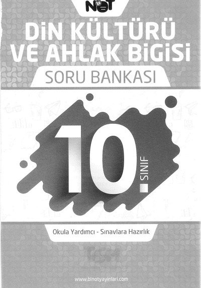 DİN KÜLTÜRÜ VE AHLAK BİLGİSİ SORU BANKASI