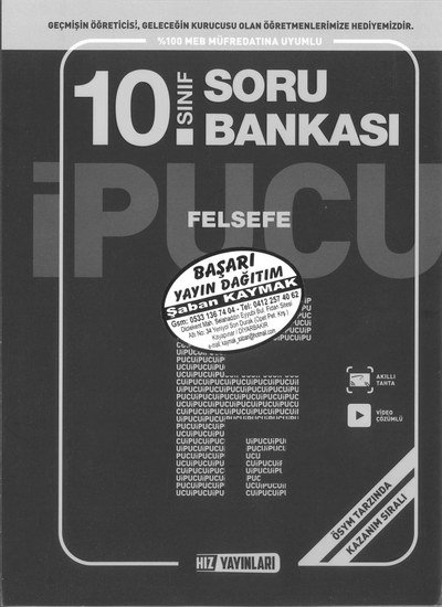 SORU BANKASI FELSEFE Vivo Fotokopi Merkezi