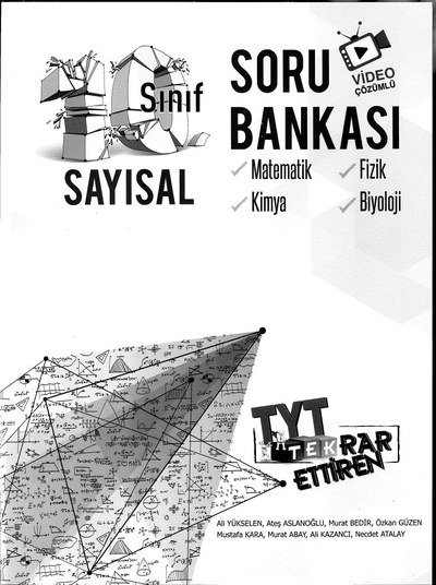 SAYISAL SORU BANKASI TYT TEKRAR ETTİREN VİDEO ÇÖZÜMLÜ Vivo Fotokopi Merkezi