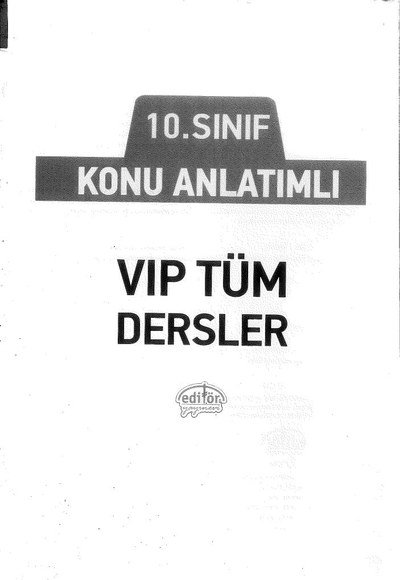 KONU ANLATIMLI VİP TÜM DERSLER Vivo Fotokopi Merkezi