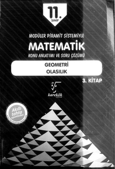 MATEMATİK KONU ANLATIMI VE SORU ÇÖZÜMÜ GEOMETRİ OLASILIK Vivo Fotokopi Merkezi