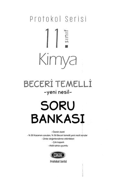KİMYA BECERİ TEMELLİ YENİ NESİL SORU BANKASI Vivo Fotokopi Merkezi