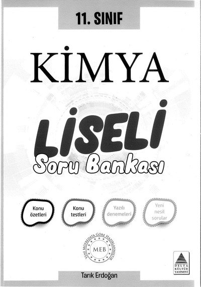 KİMYA LİSELİ SORU BANKASI Vivo Fotokopi Merkezi