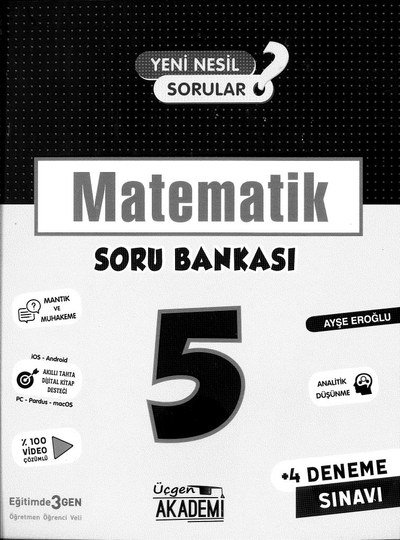 MATEMATİK SORU BANKASI Vivo Fotokopi Merkezi