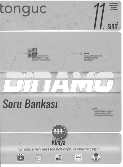 DİNAMO SORU BANKASI KİMYA