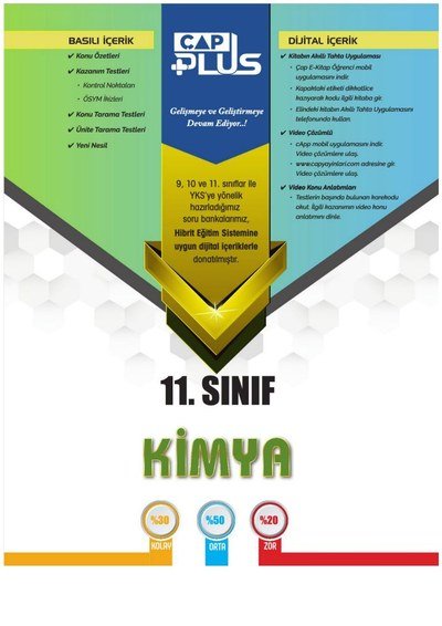 KİMYA SORU BANKASI Vivo Fotokopi Merkezi