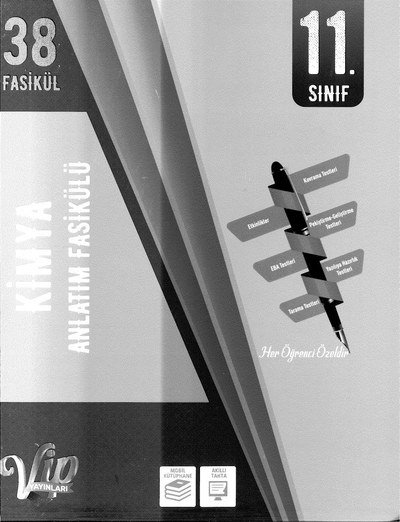KİMYA ANLATIM FASİKÜLÜ 38 FASİKÜL Vivo Fotokopi Merkezi