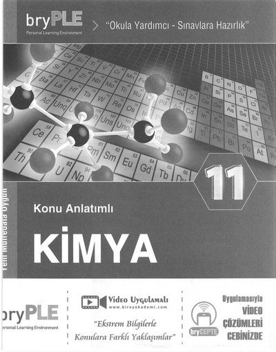 KİMYA KONU ANLATIMLI OKULA YARDIMCI SINAVLARA HAZIRLIK Vivo Fotokopi Merkezi
