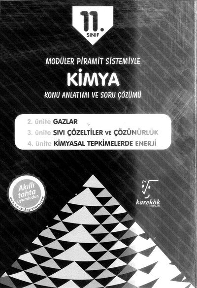 KİMYA KONU ANLATIMI VE SORU ÇÖZÜMÜ Vivo Fotokopi Merkezi