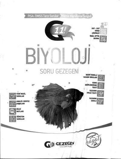 BİYOLOJİ SORU GEZEGENİ Vivo Fotokopi Merkezi