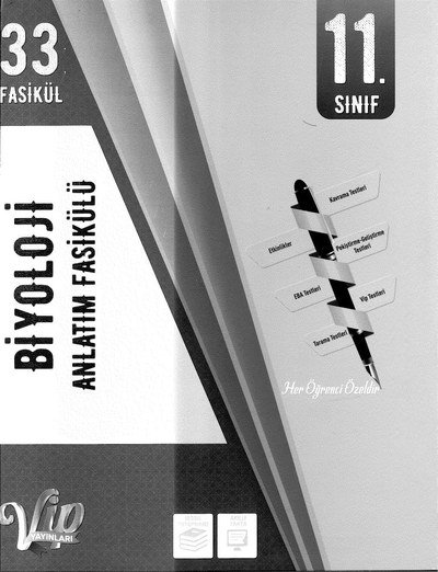 BİYOLOJİ ANLATIM FASİKÜLÜ Vivo Fotokopi Merkezi