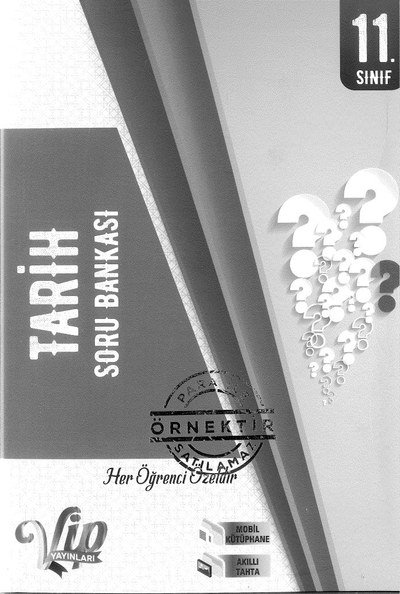 TARİH SORU BANKASI Vivo Fotokopi Merkezi