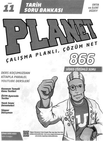 TARİH SORU BANKASI PLANET ÇALIŞMA PLANLI ÇÖZÜM NET Vivo Fotokopi Merkezi