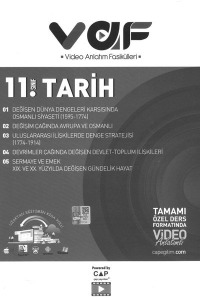 TARİH VİDEO ANLATIM FASİKÜLLERİ Vivo Fotokopi Merkezi